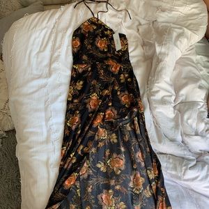 NWT Urban Outfitters Leg Slit Dress